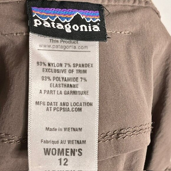 Patagonia Solimar Roll-Up Nylon Hiking Shorts - Earthenware - 12 - Picture 8 of 8